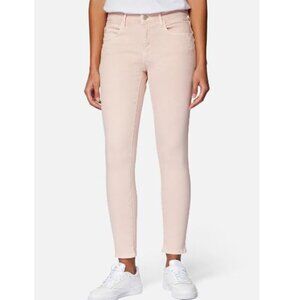 Mavi Adrianna Mid-Rise Skinny Ankle Jean in Light Pink  - Size 30
